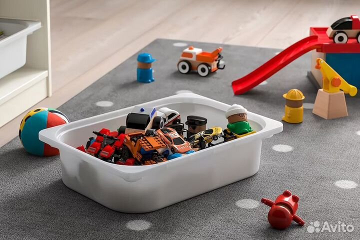 Trofast Ящик для хранения малый Белый IKEA 800.892