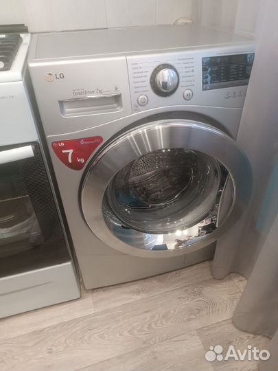 Стиральная машина бу на 7 кг lg