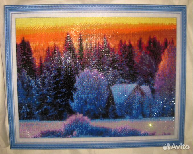 Две новые картины - алмазная мозаика и другая