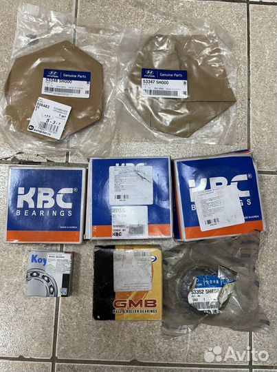 Ремкомплект заднего редуктора Hyundai hd 78