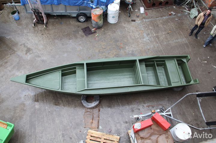 Лодка рыбацкая туристическая Каспий 76-90 верфь RB