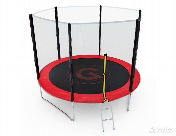Детский батут с сеткой
