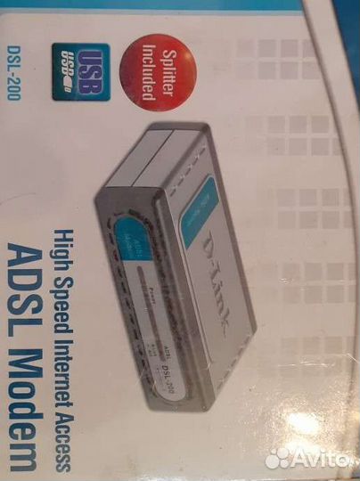 Adsl Modem DSL-200 (модем)