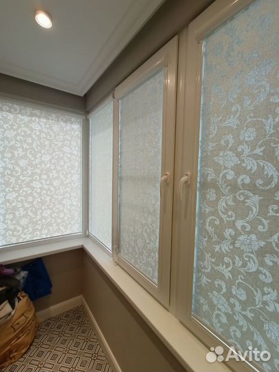 Рулонные шторы на заказ. Замер и установка