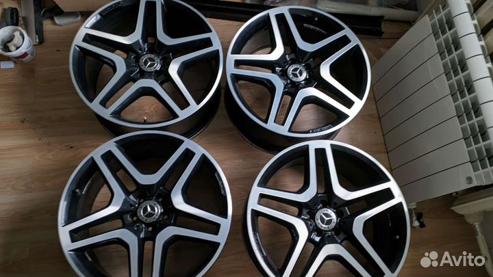Оригинальные диски R21литые для mercedesgls