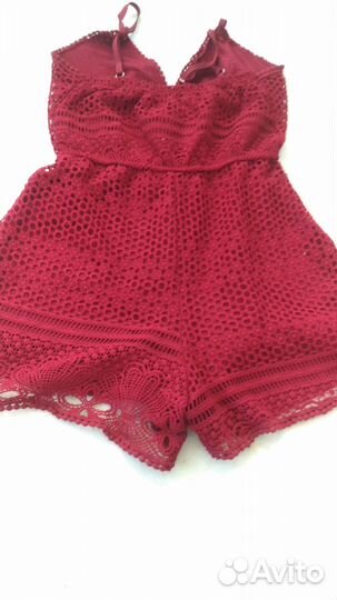 Летний кружевной комбинезон