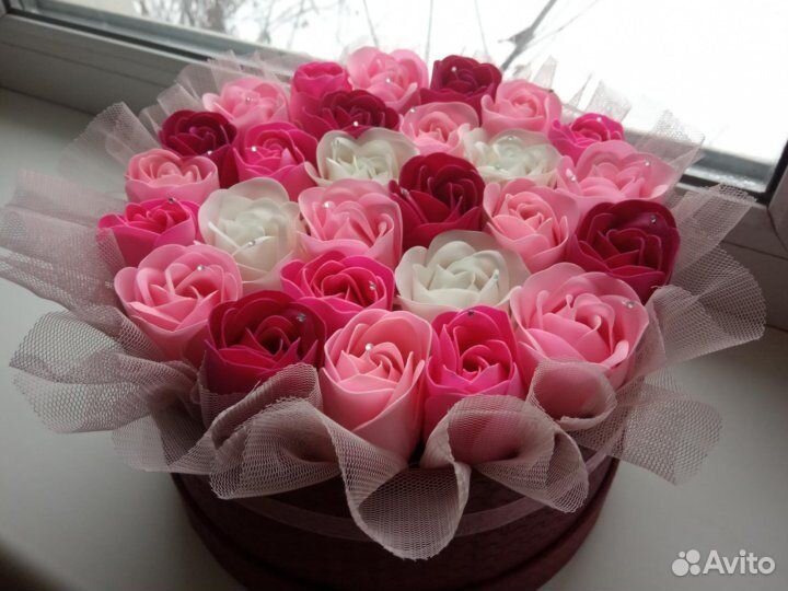 Мыльные розы и букеты (204 квартал)