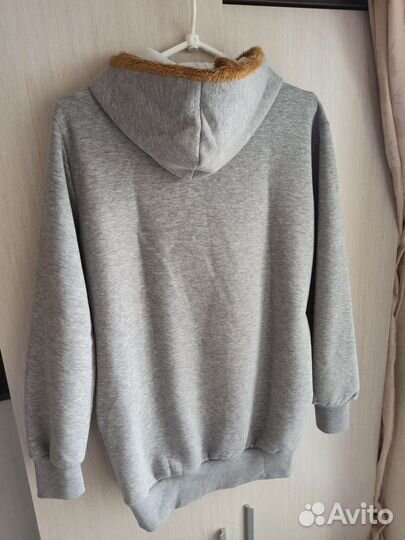 Свитшот утеплённый женский худи