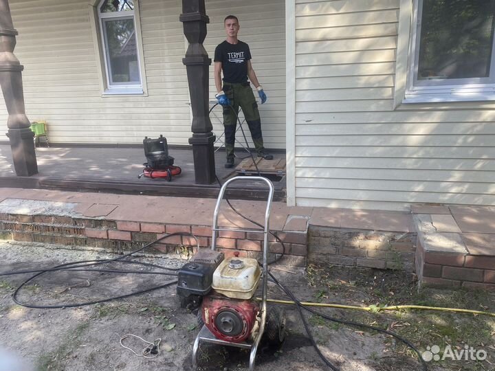 Прочистка канализации Устранение засоров