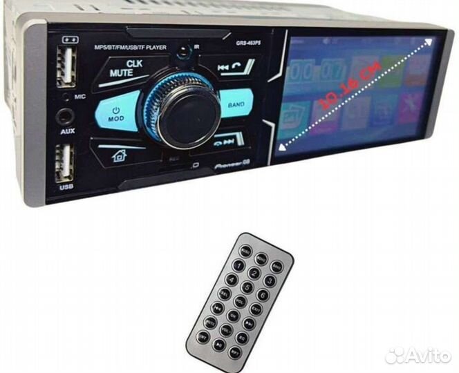 Автомагнитола с видео экраном 463 Bluetooth USB