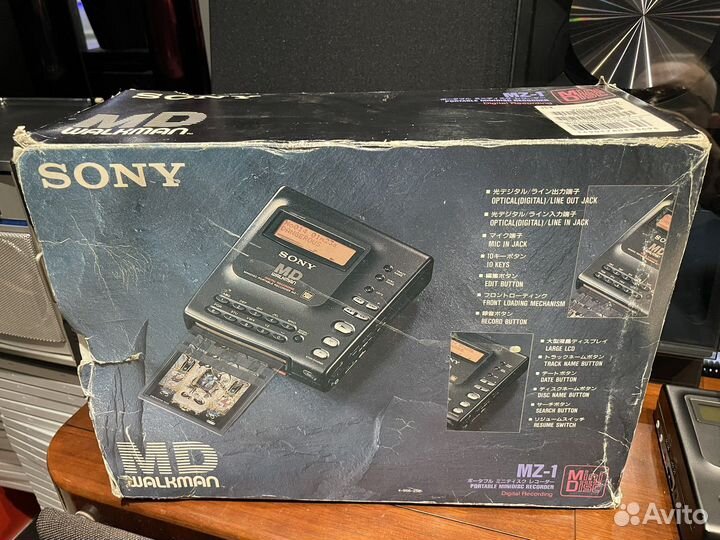 MD плеер sony MZ 1. lux
