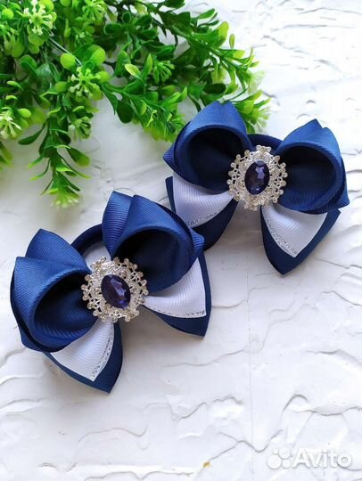 Бантики в школу +галстук