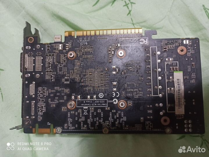 Видеокарта GTS450 Zotac