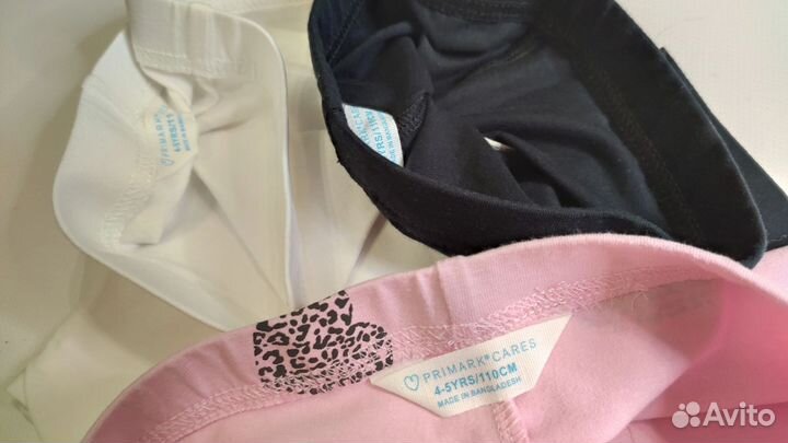 Бриджи, шорты набором новые Англия 4-5 лет, 110 см