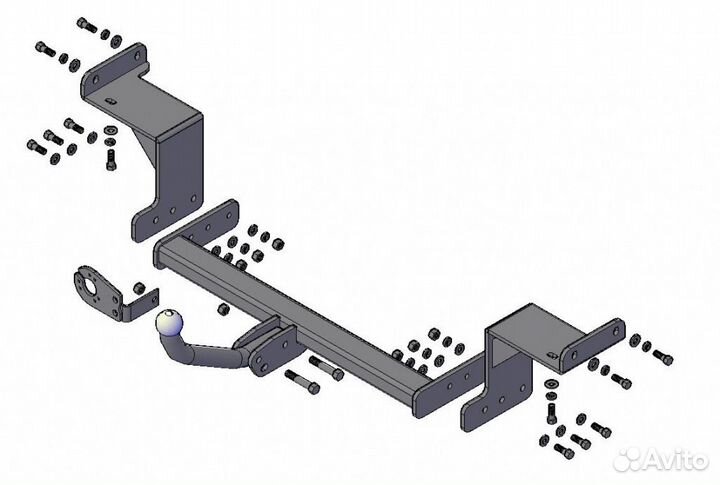 Фаркоп Трейлер для Kia Ceed универсал 2012