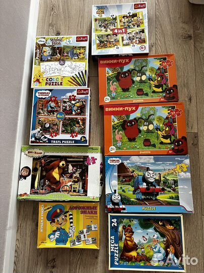 Пазлы 24step puzzle, Trefl 35,70