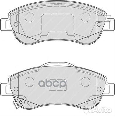 Колодки тормозные honda CR-V 07- перед. с датч