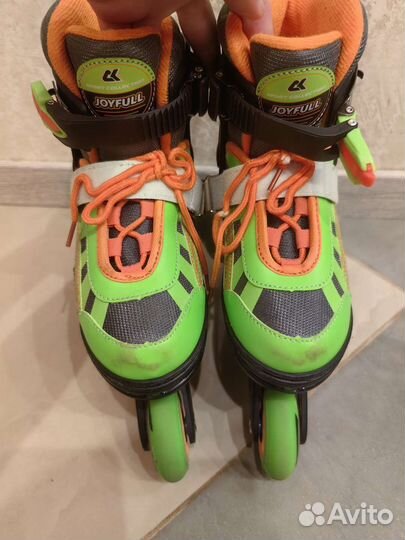 Роликовые коньки раздвижные 32-35