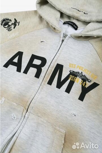 Grailz Project Army Zip-Hoodie