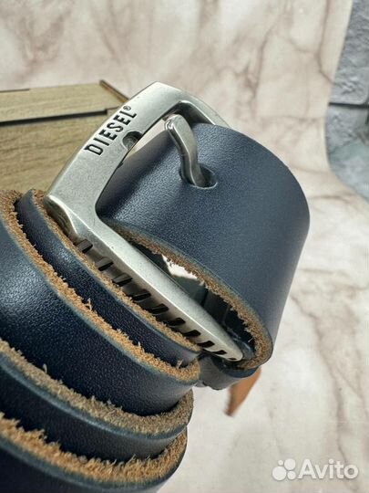 Кожаный мужской ремень Diesel