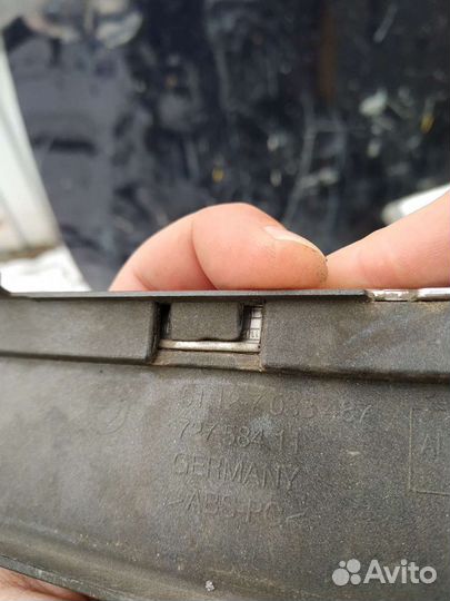 Бмв е65 е66 молдинги заднего бампера