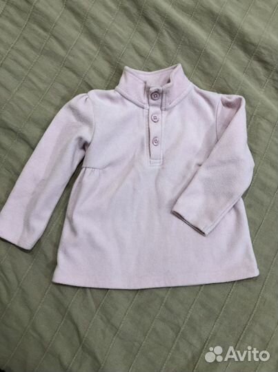 Флисовая кофта на девочку