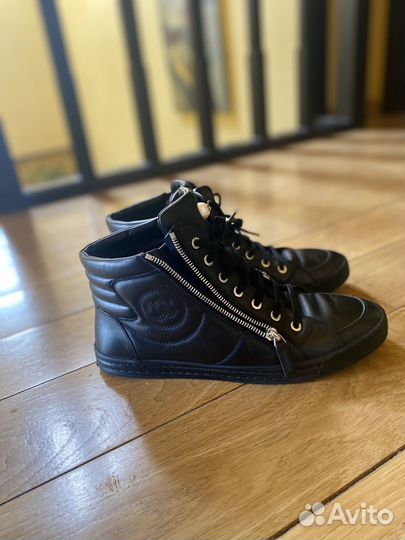 Кожаные кеды Chanel оригинал