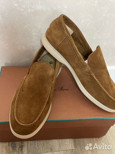 Мужские мокасины лоферы lora piano