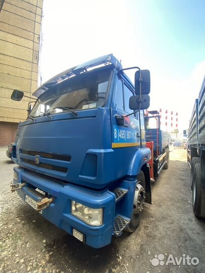 КамАЗ 65117 с КМУ, 2018