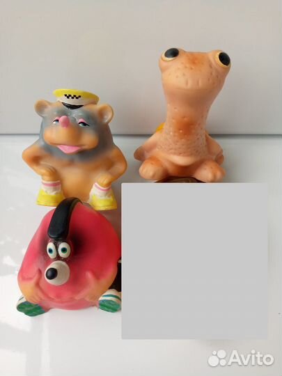 Игрушки резиновые: обширная личная Коллекция СССР