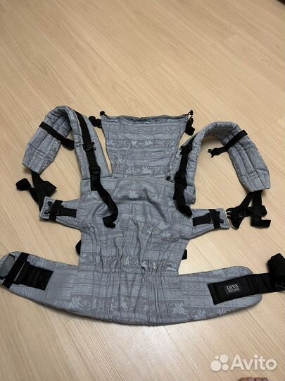 Слинг рюкзак Karaush Kuzma Steel с бамбуком