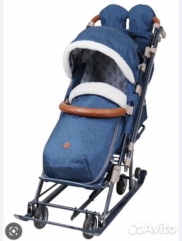 Санки коляска новая