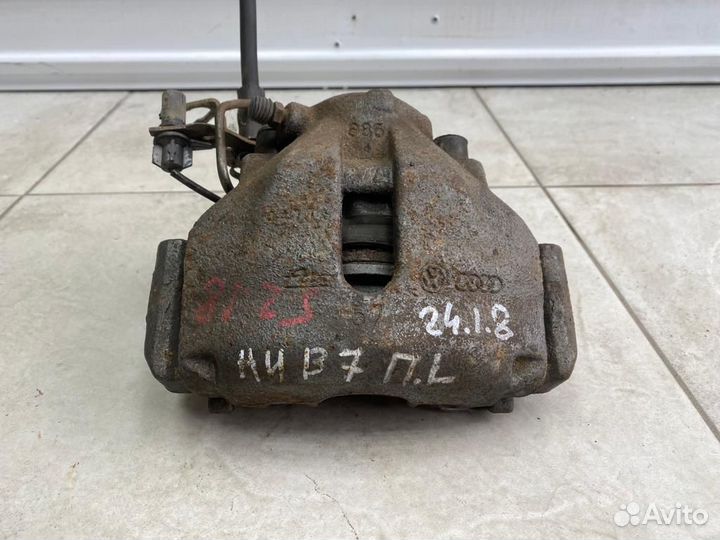 Тормозной суппорт перед лев Audi А4 B7