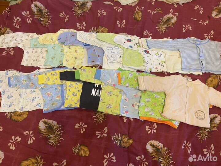 Вещи пакетом на мальчика 56 62