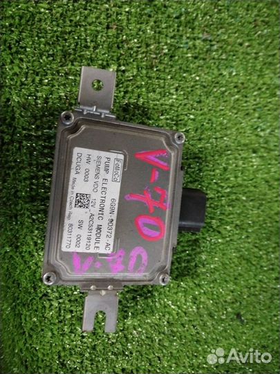 Блок управления топливным насосом Volvo V70