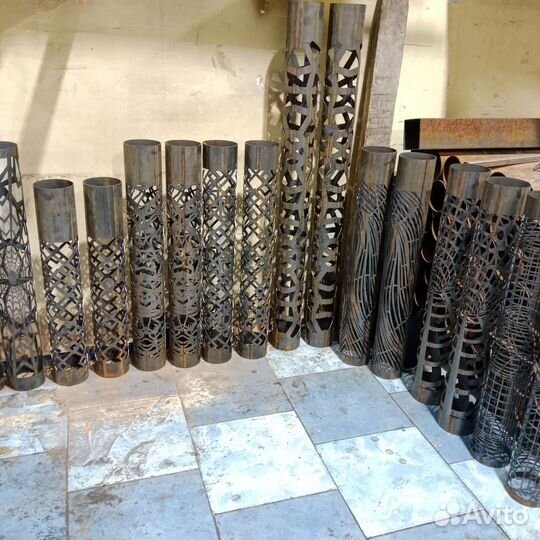 Услуги лазерной резки металла труборезом