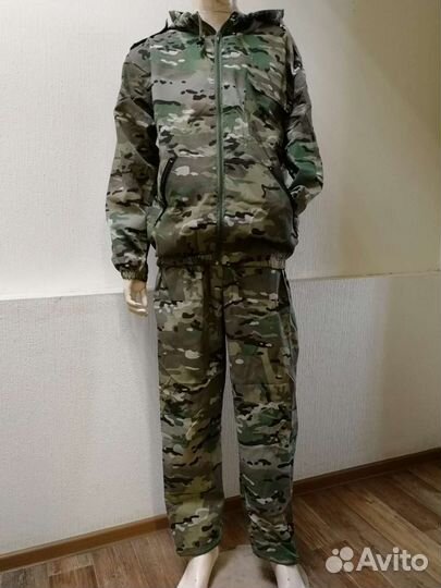 Тактический летний костюм Маскхалат Мультикам