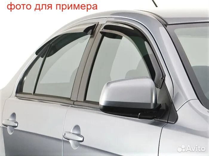 Ветровики Хендай Солярис 2 с 2017г сед Дефлекторы