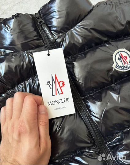 Жилетка Moncler Premium Глянец