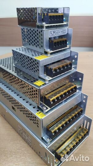 Блоки питания 36W - 400W 12V IP20 интерьерные и др