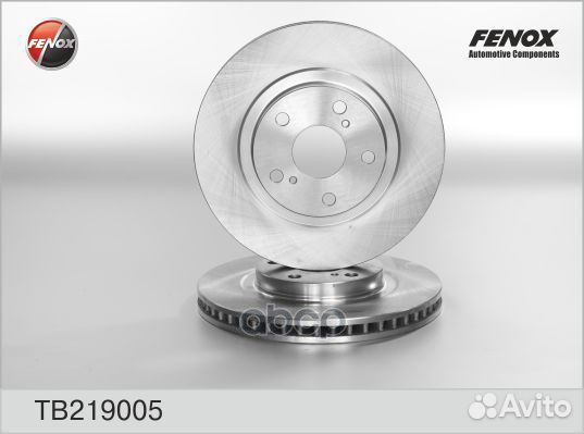 Диск тормозной перед прав/лев Toyota Camry