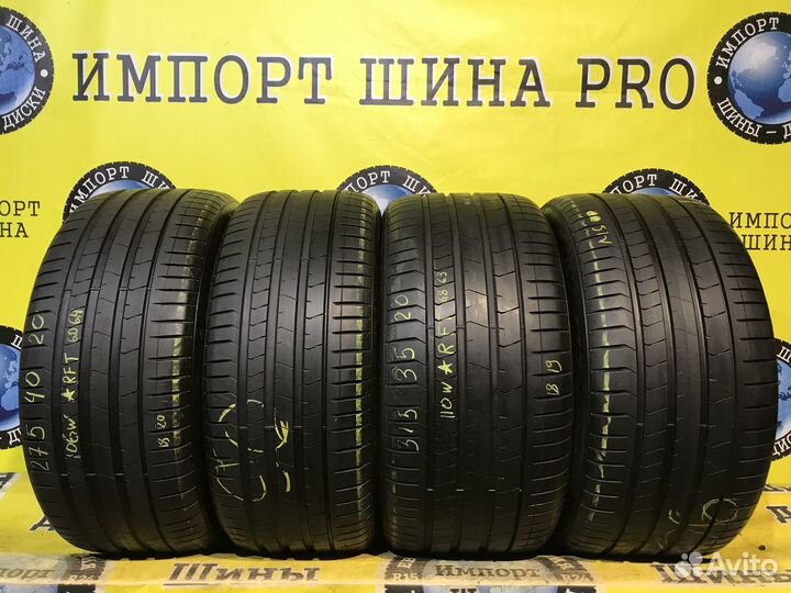 Pirelli P Zero PZ4 275/40 R20 и 315/35 R20 106W
