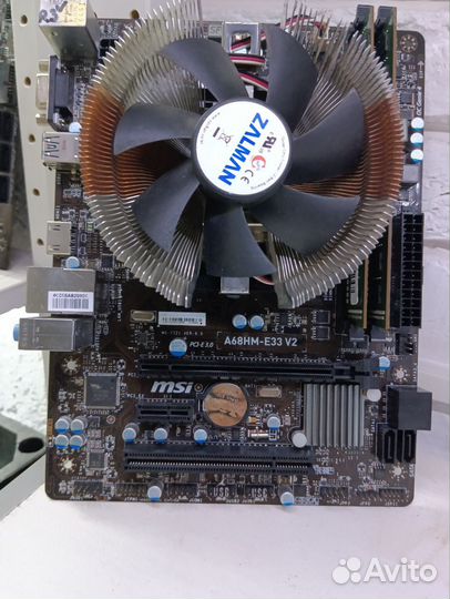 Комплект AMD 4 ядра (Графика R7) +8GB