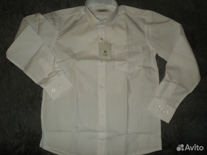 Новая Рубашка для школьника р-р134