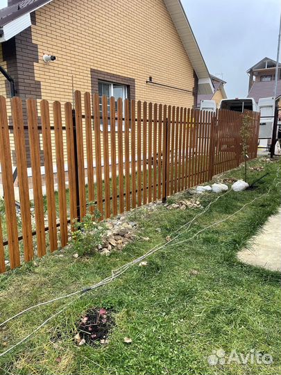 Монтаж заборов под ключ