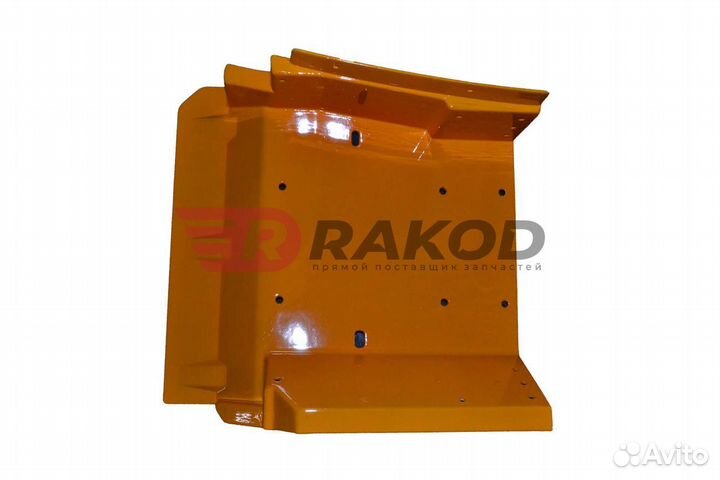 Корпус подножки shaanxi F3000 прав. желтый