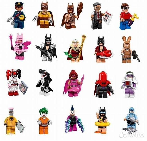 Новые Lego 71017 Минифигурки The Lego Batman Movie