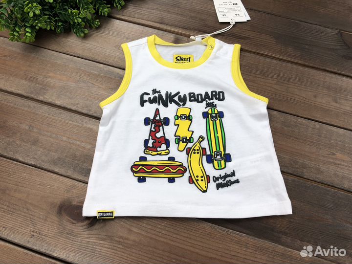 Яркая Майка футболка для мальчика Италия