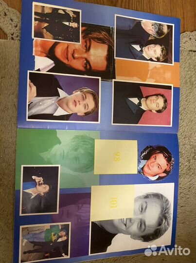 Журнал для наклеек Леонардо Ди Каприо