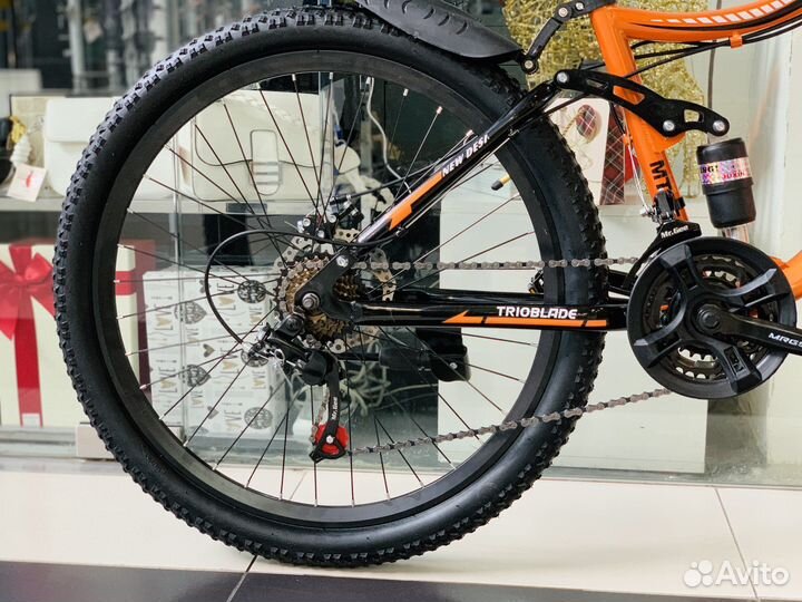 Велосипед новый Trioblade 26 (двухподвес )